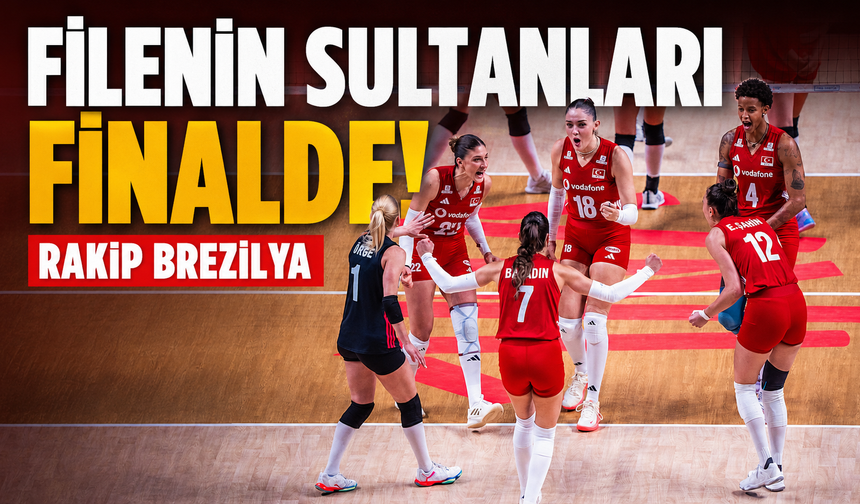 FIVB Milletler Liginde finaldeyiz