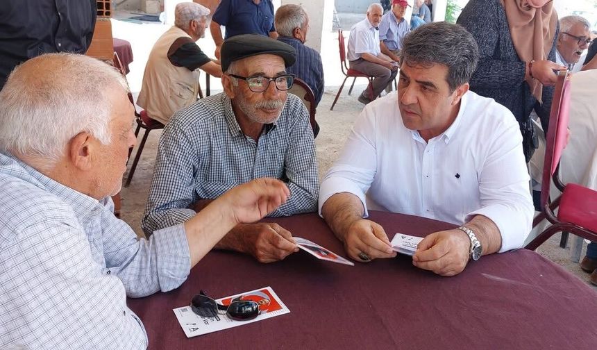 Anahtar Parti Çiçekdağı’nda Sahaya İndi: Vatandaşın Talepleri Dinlendi
