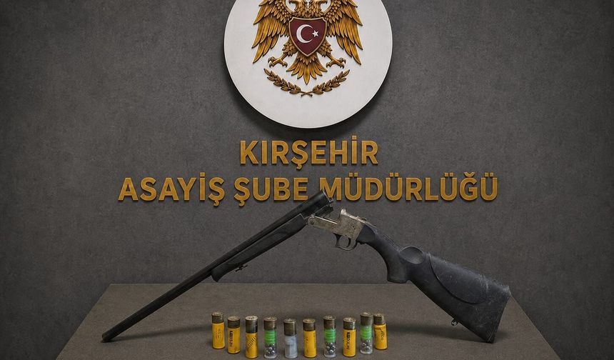 Kırşehir’de Ruhsatsız Silah Taşıyanlara Operasyon