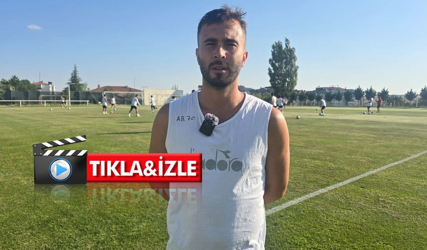 Alihan Bel: "Taraftarımızın desteğine ihtiyacımız var"