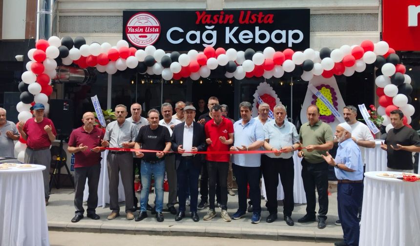 Kırşehir'de Lezzetin Yeni Adresi: Yasin Usta Cağ Kebap Görkemli Bir Açılışla Hizmete Girdi