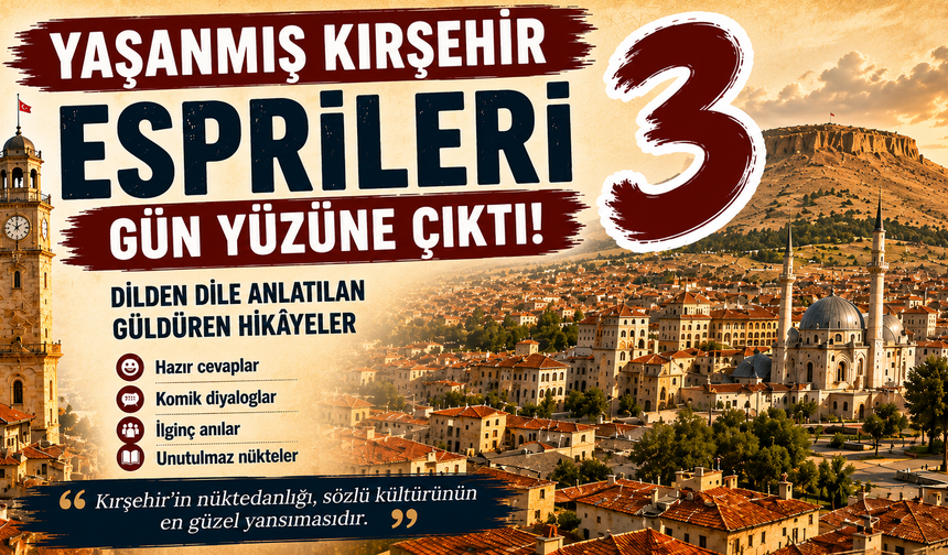 Çok Sevilen Seri Devam Ediyor: Yaşanmış Kırşehir Esprileri 3 Geldi!