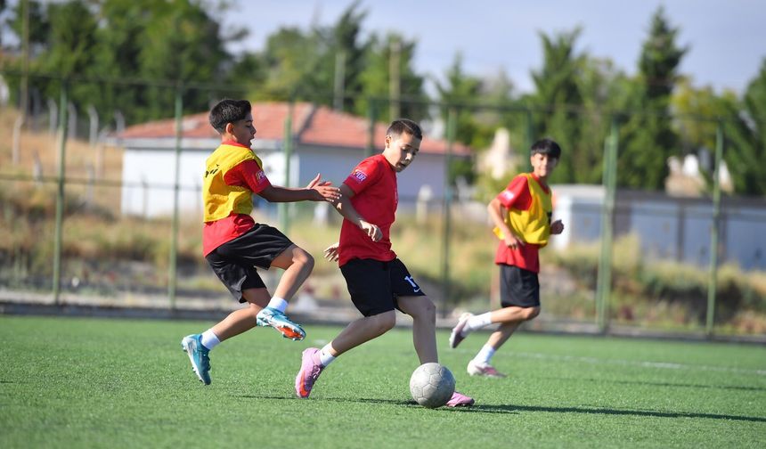 Kırşehirspor U14 yeni sezona hazırlanıyor
