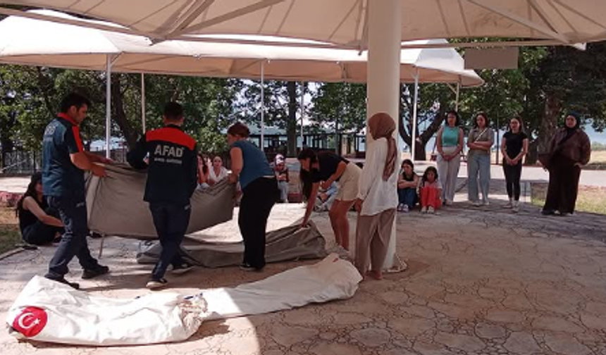 Kırşehir'de Gençler Afetlere Karşı Hazırlanıyor