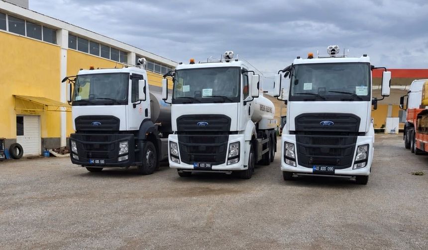 3 Yeni Arazöz Kırşehir İçin Sahaya İniyor
