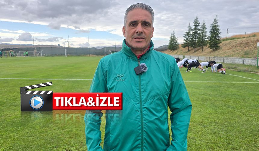 Kırşehirspor teknik direktörü Ahmet Özen'den birlik mesajı