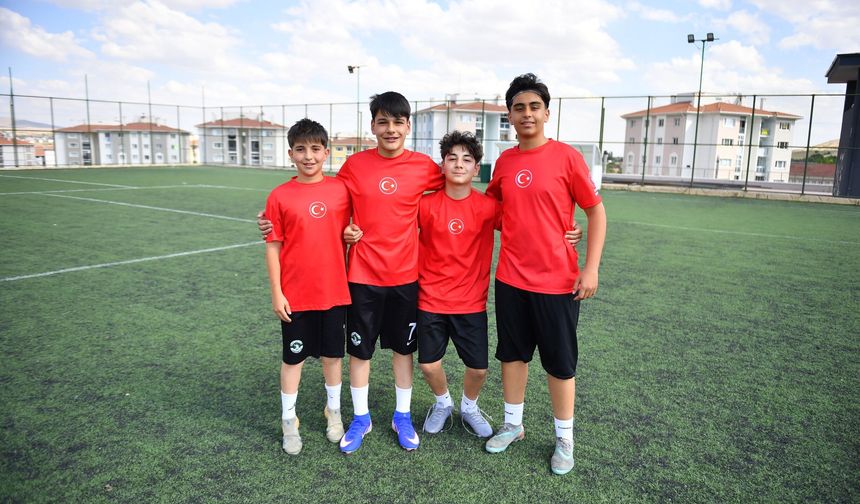 Kırşehirspor U14'te moraller yerinde