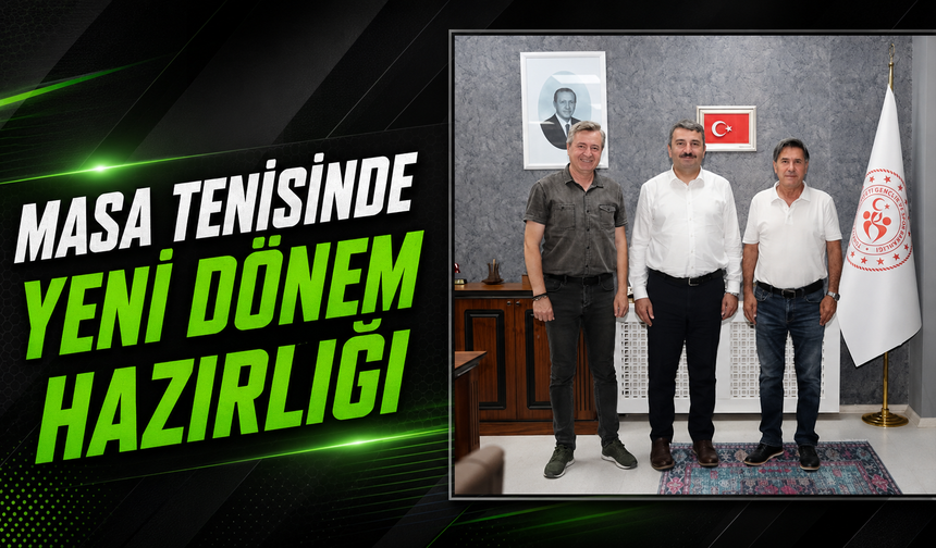 Masa tenisinde yeni dönem hazırlığı