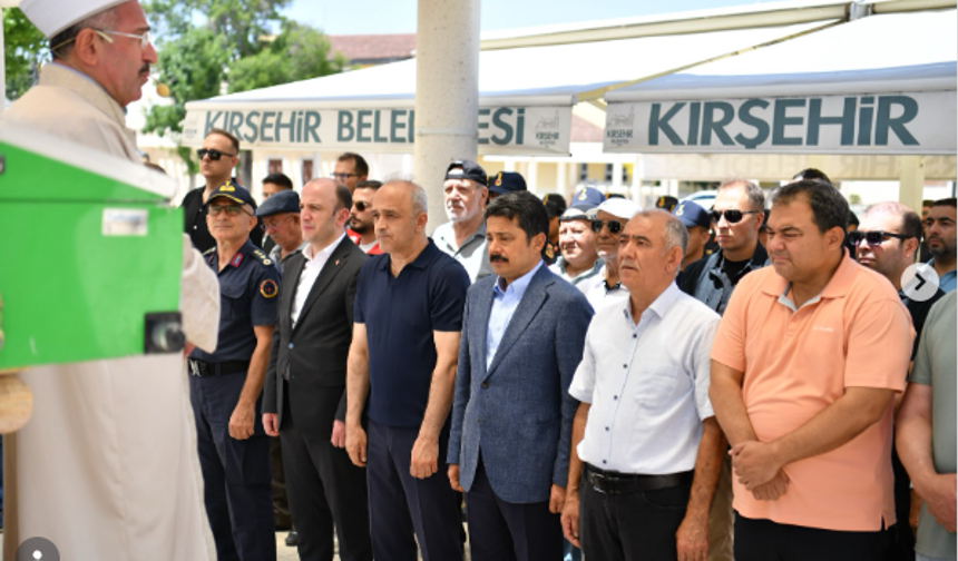 Kırşehir, Şehit Babası Yaşar Aydın’a Son Görevini Yaptı