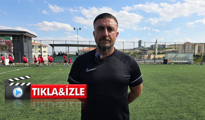 Hacı Ahmet Çelik: “Keyif alan bir takım oluşturmak istiyoruz”