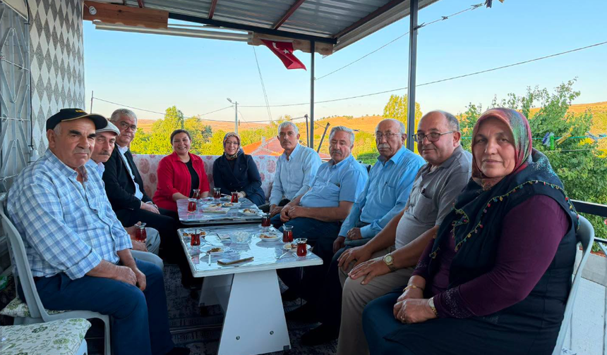 AK Parti Kırşehir İl Başkanı Ünsal'dan Akpınar Mesaisi