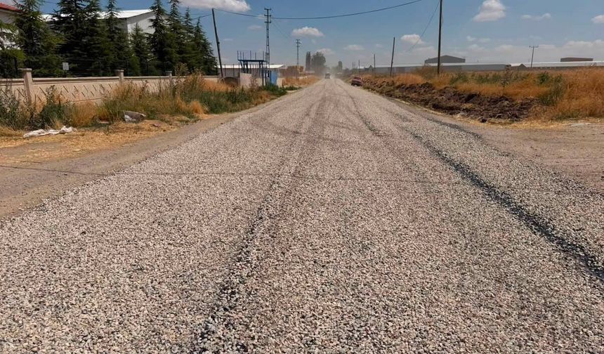 Kırşehir’in Körpınar Köyünde 4,2 Kilometrelik Yol Yenilendi