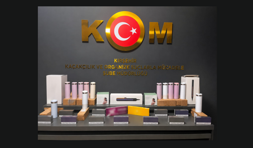 Kırşehir’de Kaçakçılara Geçit Yok: Araçta Kaçak Ürün Yakalandı
