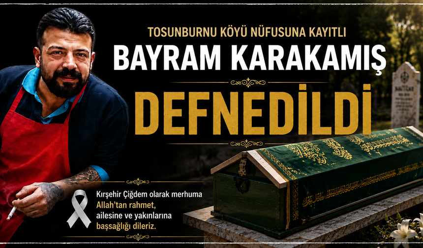 Evinde ölü bulunan Kırşehirli Bayram son yolculuğuna uğurlandı