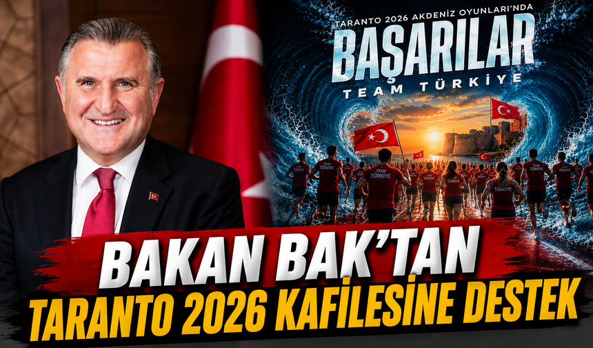 Milli sporculara Akdeniz Oyunları öncesi başarı mesajı