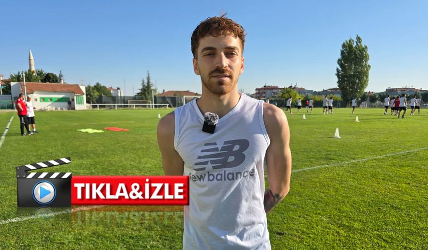 ÇAĞDAŞ ŞENDUR: "KIRŞEHİRSPOR'U HAK ETTİĞİ YERLERE TAŞIMAK İSTİYORUZ"