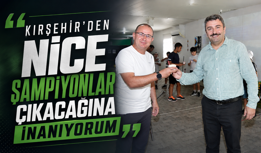 Kırşehir'de Yaz Spor Okulları'na büyük ilgi var