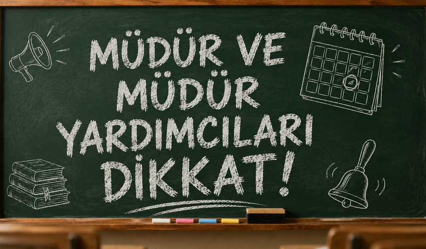 Kırşehir’de Okul Yöneticileri İçin Yeni Süreç Başlıyor