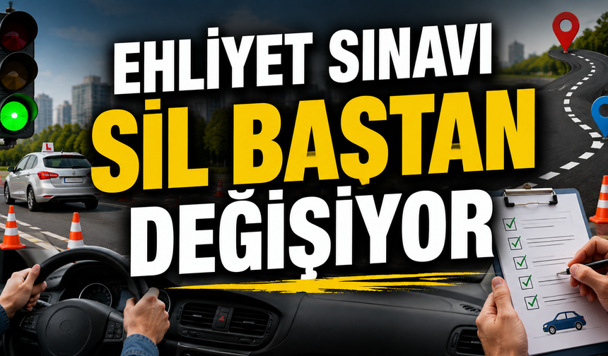 Kırşehir’de Ehliyet Sınavında Kurallar Değişiyor!