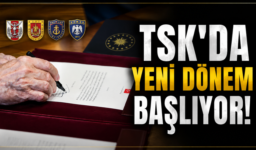 2026 Yaş Kararları Açıklandı: Hava Kuvvetleri Komutanı Değişti