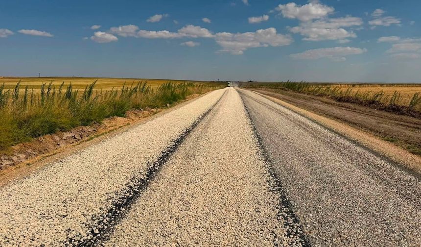 Boztepe Köylerinde 16 Kilometrelik Yol Çalışması Tamamlandı