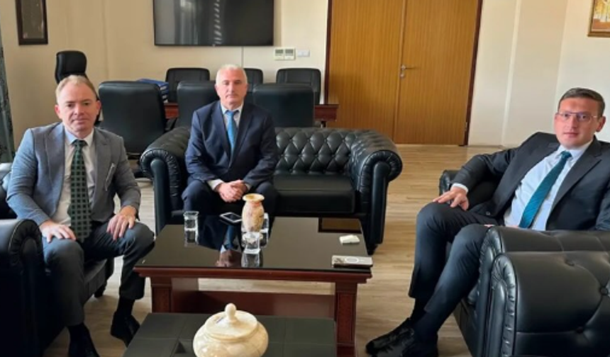 Kırşehir’in Yeni Kaymakamına Millî Eğitimden Ziyaret
