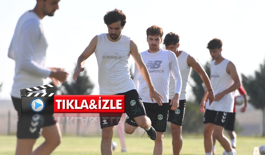 Kırşehirspor’un antrenmanından özel görüntüler