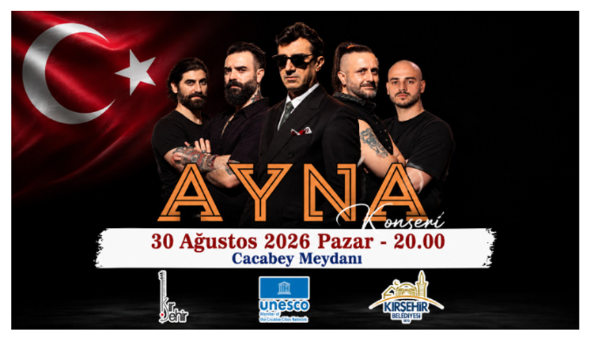 Kırşehir’de Zafer Bayramı coşkusu: Ayna konseri için saatler kaldı