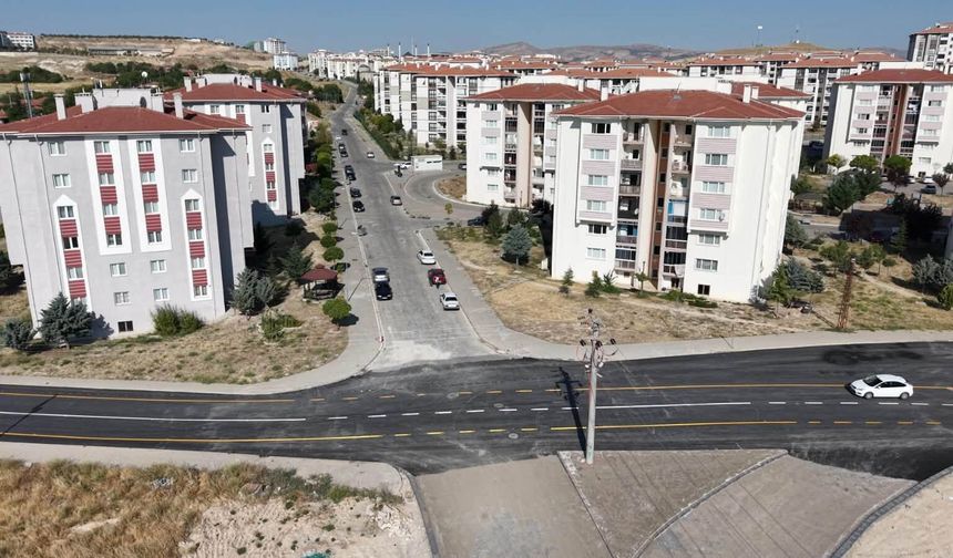 Kırşehir Bağbaşı Mahallesi’nde Yol Çalışmaları Tamamlandı
