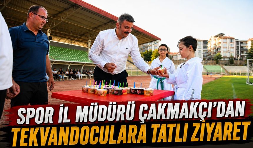 Tekvandoculardan azim dolu çalışma