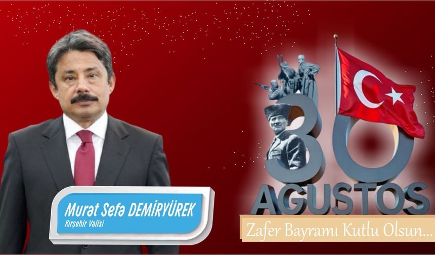 Vali Demiryürek: “Milletimizin Geleceğine Sahip Çıkma İradesinin İfadesidir”