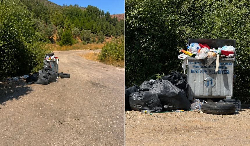 Kırşehir-Boztepe Yolunda Çirkin Görüntü: Tarihi Çeşme Çöpler İçinde