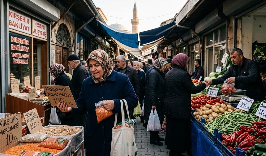 Kırşehir’de vatandaşın cebini en çok ne zorluyor? İşte çarşının gündemi