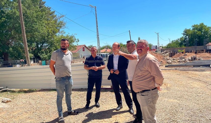 Boztepe’de Yeni İlkokul İçin Çalışmalar Sürüyor