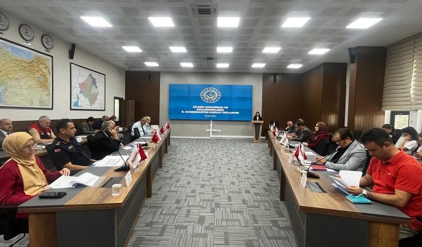 Kırşehir’de Aile İçin Güç Birliği: Koordinasyon Kurulu Toplandı