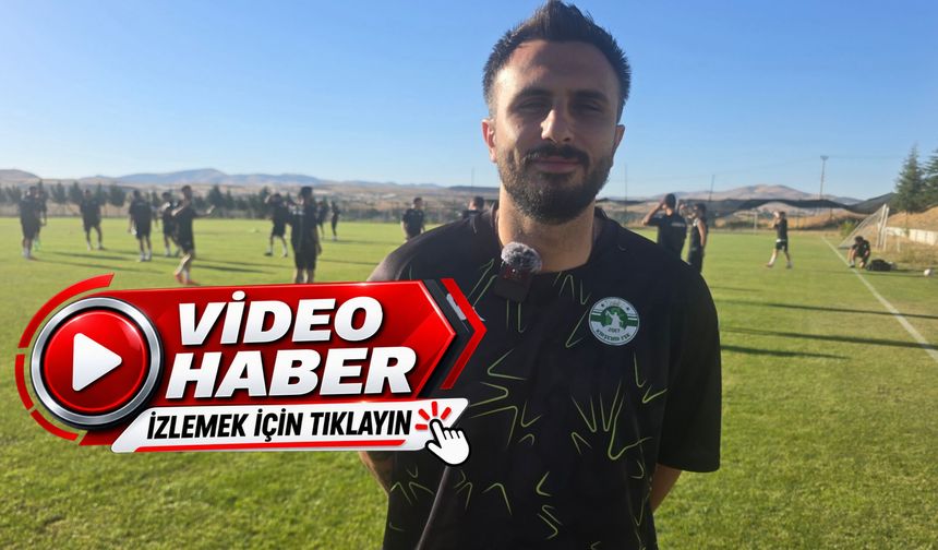 Arda Yılmaztürk: “Yozgat’tan puan veya puanlarla dönmek istiyoruz”