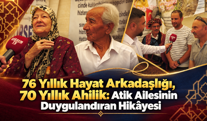 76 Yıllık Hayat Arkadaşlığı, 70 Yıllık Ahilik: Atik Ailesinin Duygulandıran Hikâyesi