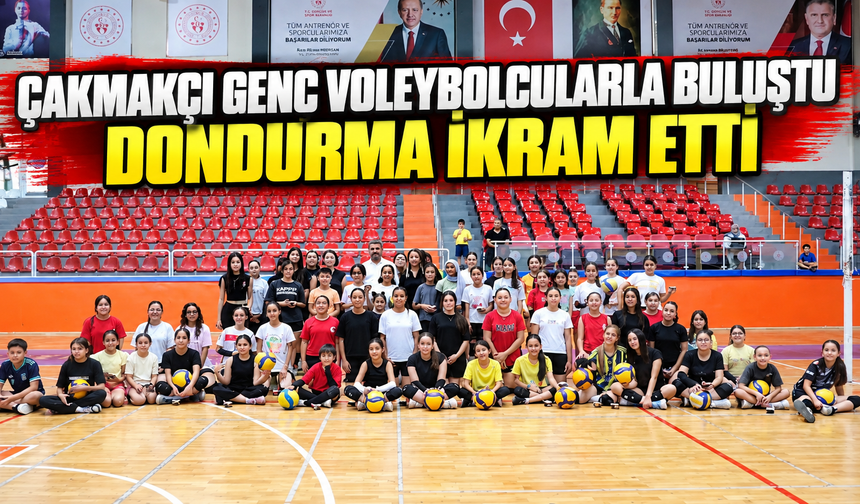Yaz Spor Okulları’nda voleybol heyecanı devam ediyor