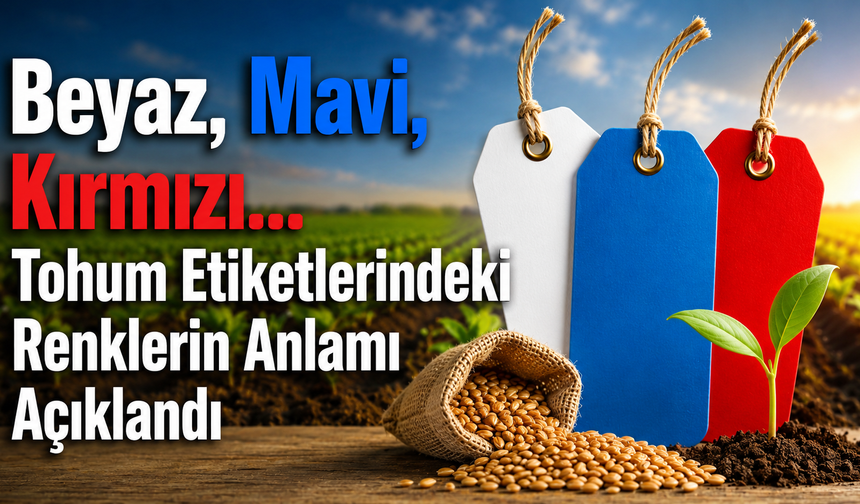 Kırşehir’de Ekim Öncesi Uyarı: Tohum Alırken Etiket Rengine Bakın