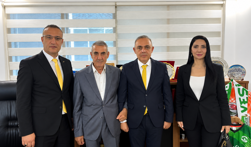 Ahmet Sarı’dan Çiğdem Gazetesi’ne ziyaret