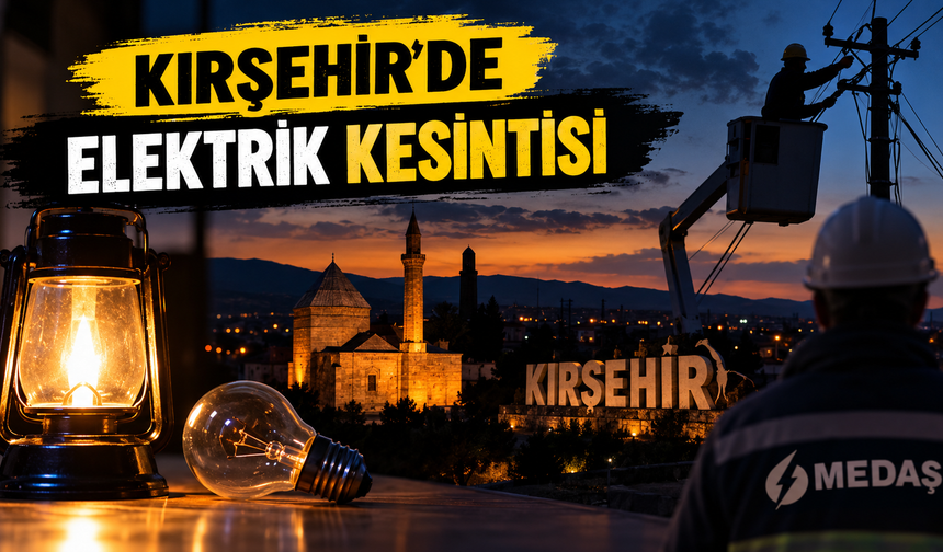 Kırşehir’de Bu Bölgeler Karanlığa Gömülecek! İşte Kesinti Yapılacak Yerler