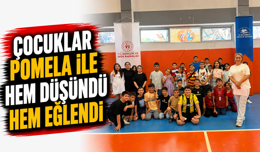 Cacabey Gençlik Merkezi’nde akıl ve zekâ etkinliği