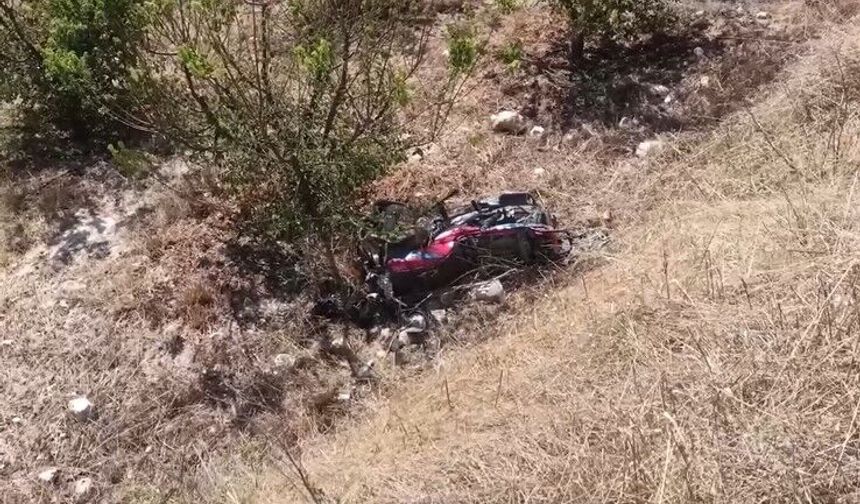 Bahçeye yuvarlanan motosiklet ölüm getirdi!”
