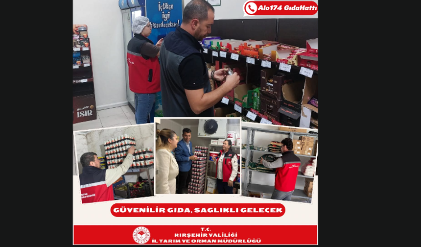 Kırşehir’de Yemekhaneler ve Gıda İşletmeleri Mercek Altına Alındı