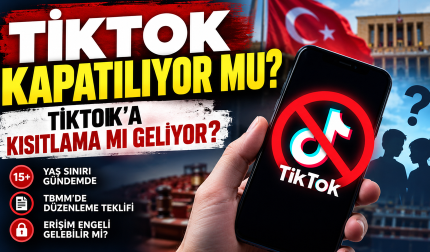 TikTok Kapatılıyor mu? TikTok’a Kısıtlama mı Geliyor? Milyonlarca Kullanıcıyı İlgilendiren Düzenleme