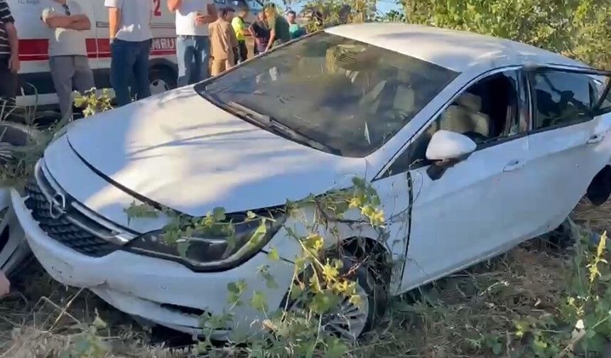 Bir Anda Tarlaya Savruldular! 6 Kişi Yaralandı