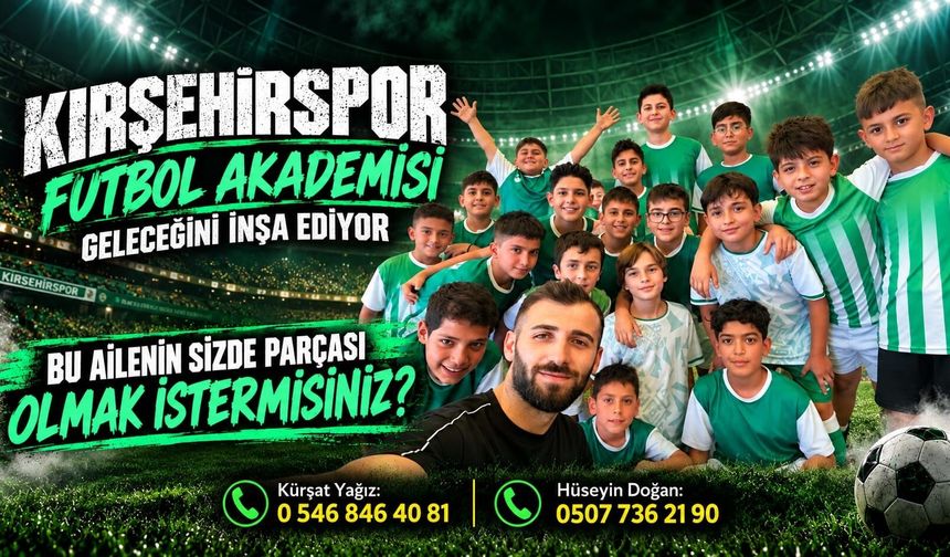 Kırşehirspor alt yapı çalışmalarını sürdürüyor