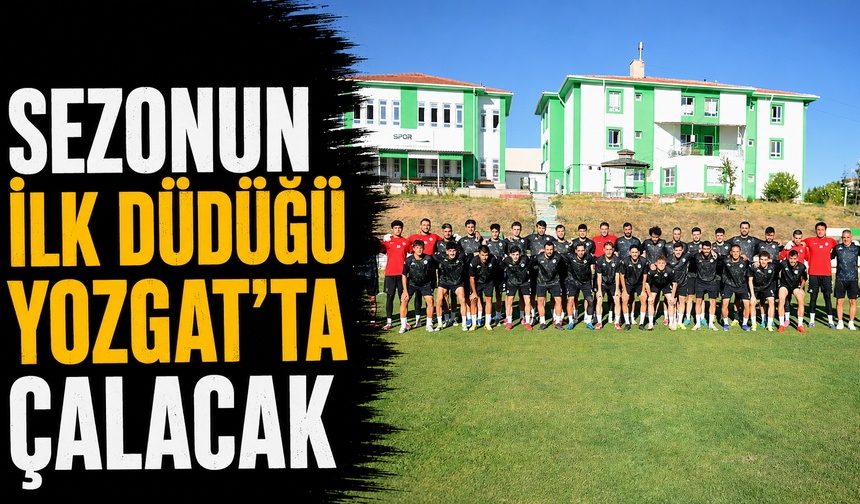 Kırşehirspor, ilk maçına Yozgat’ta çıkıyor