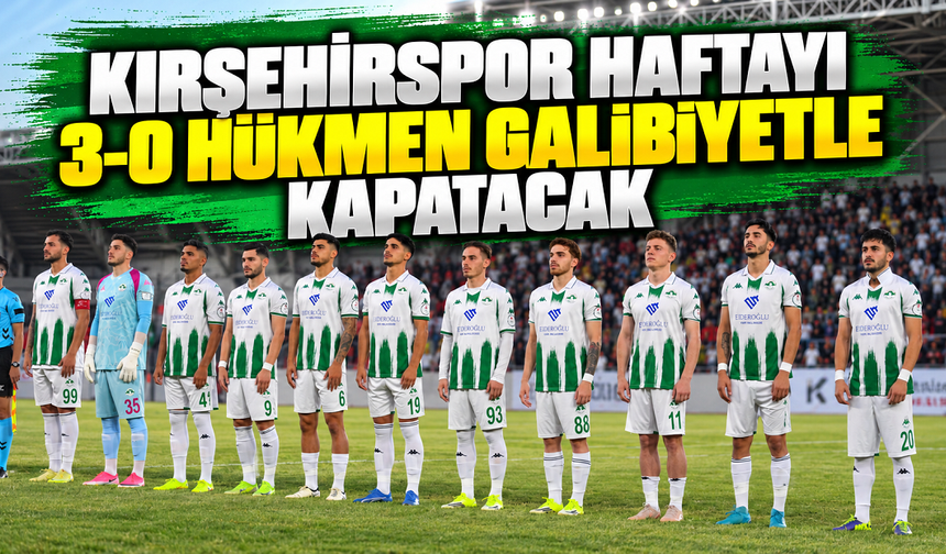 Malatya çıkmıyor, Kırşehirspor 3-0 hükmen galip