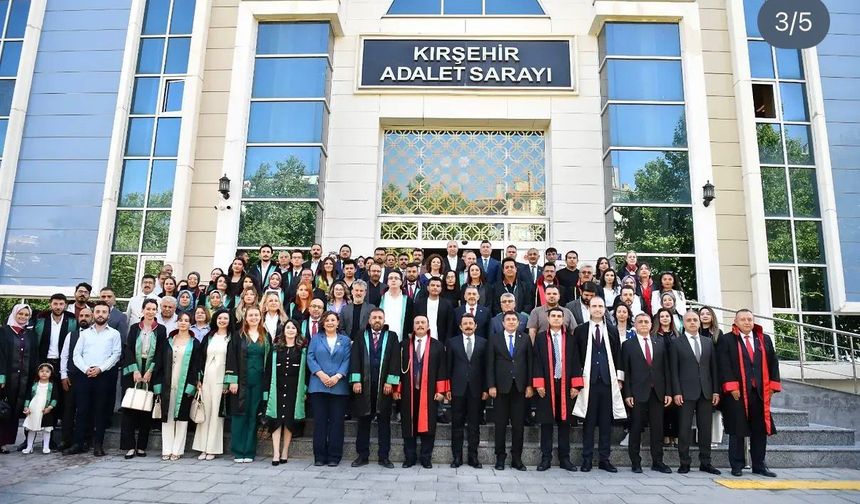 Kırşehir’de Yeni Adli Yıl Törenle Açıldı